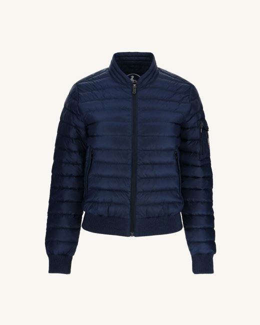 Jott Lightweight Down Jacket Blue Abysse Emmy