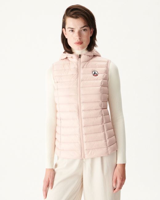Jott Light Sleeveless Down Jacket Rose Pale Mali