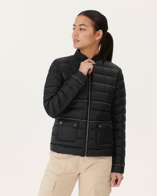 Black Andorra Short Lightweight Jacket Jott