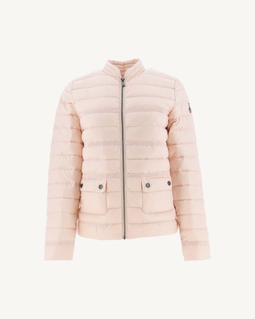 Jott Soft Pink Andorra Short Lightweight Jacket