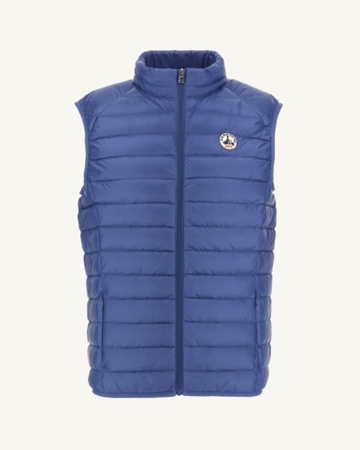 Jott Dark Denim Sleeveless Down Jacket Tom
