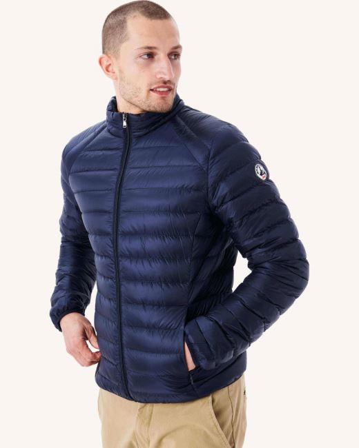 Jott Navy Lightweight Down Jacket Mat