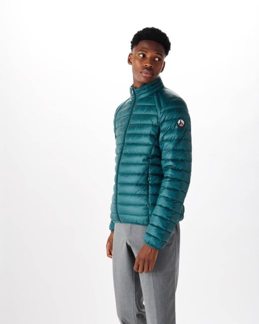 Jott Dark Green Lightweight Down Jacket Mat
