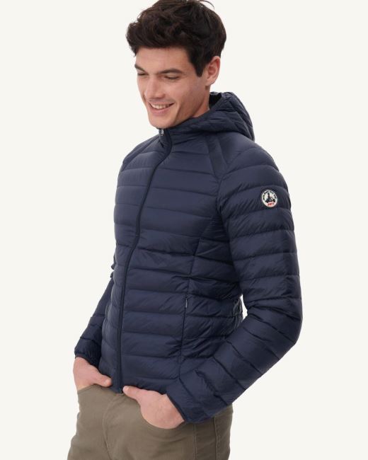 Jott Navy Lightweight Down Jacket Nico
