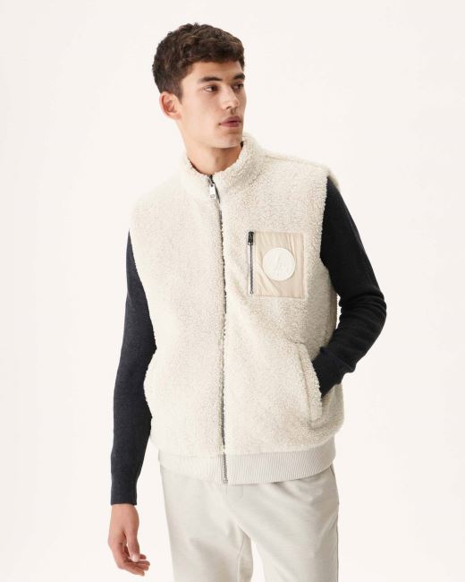 Natural Reversible Sleevless Down Jacket Sami Jott