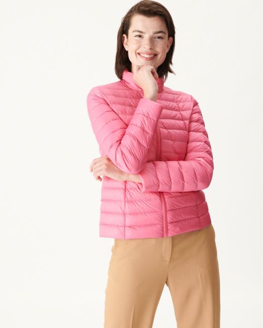 Lightweight Down Jacket Pink Cha Jott
