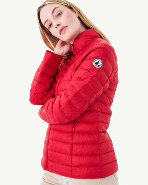 Lightweight Down Jacket Red Cha Jott